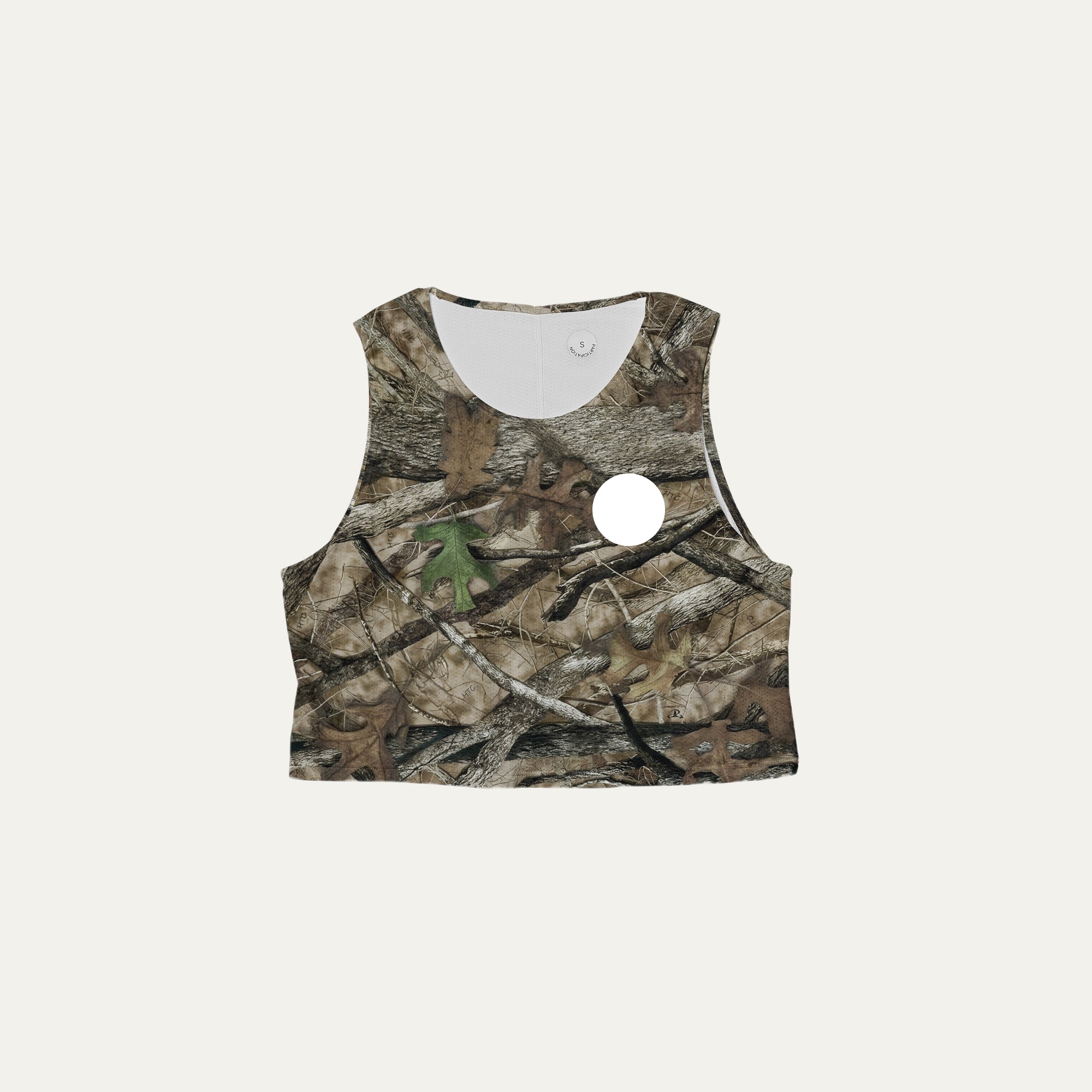 Real Tree Crop Singlet