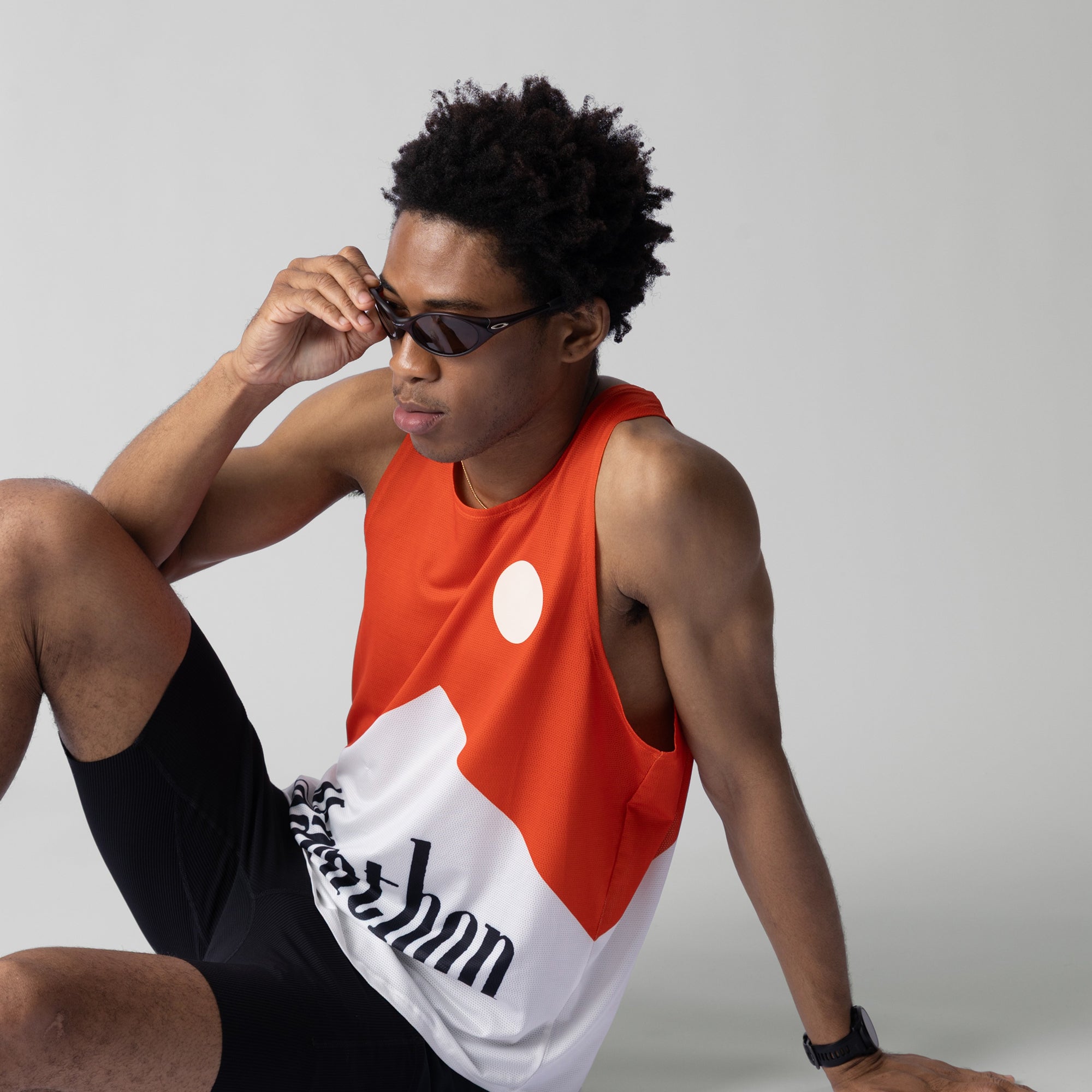 Marathon Red V2 Singlet