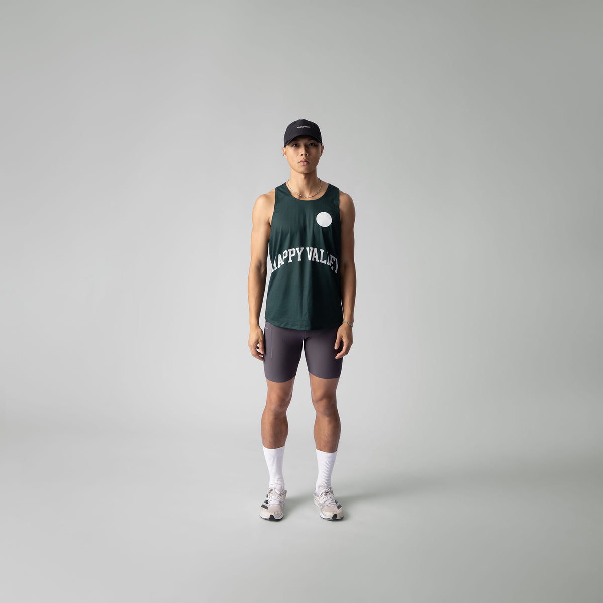 Happy Valley Green Singlet