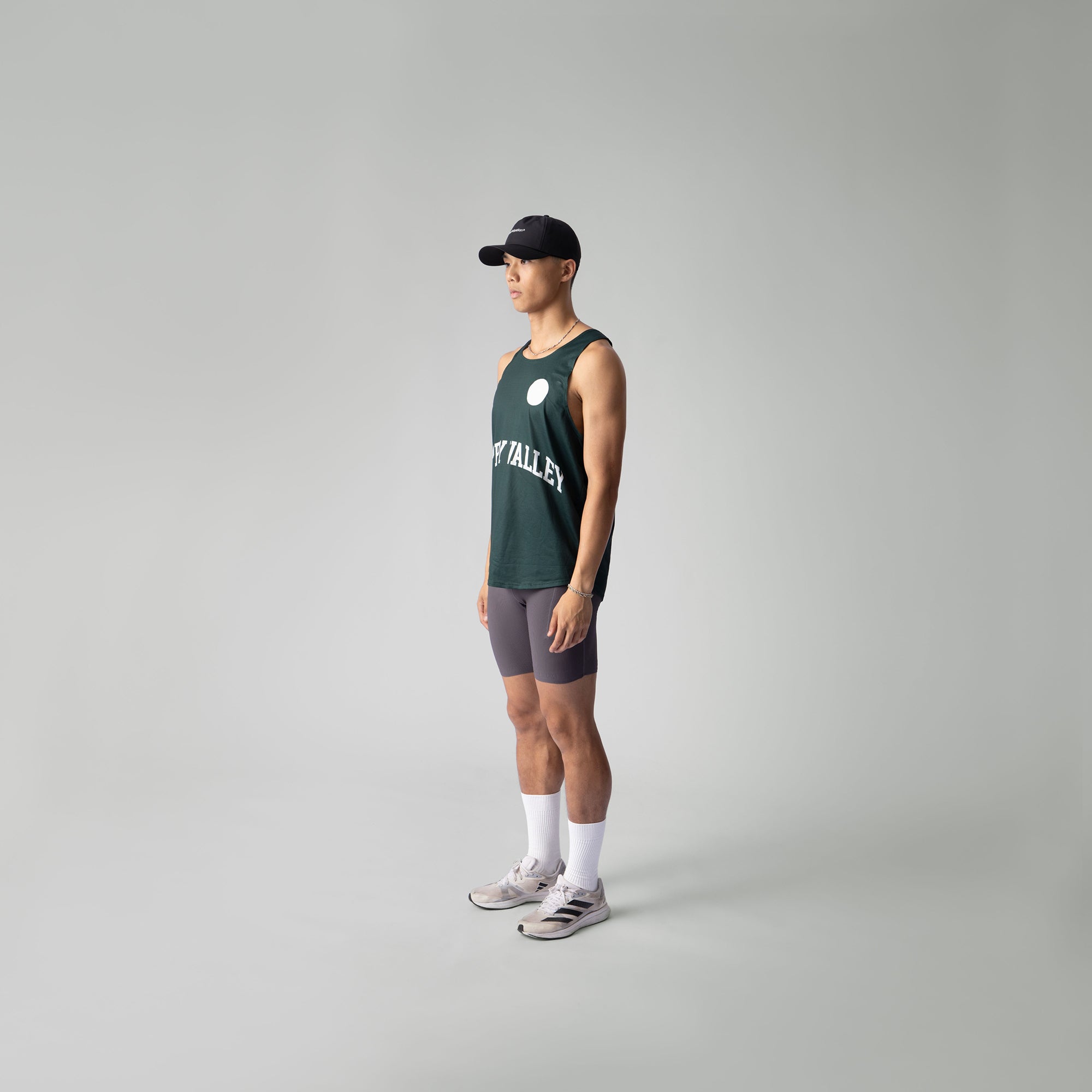 Happy Valley Green Singlet