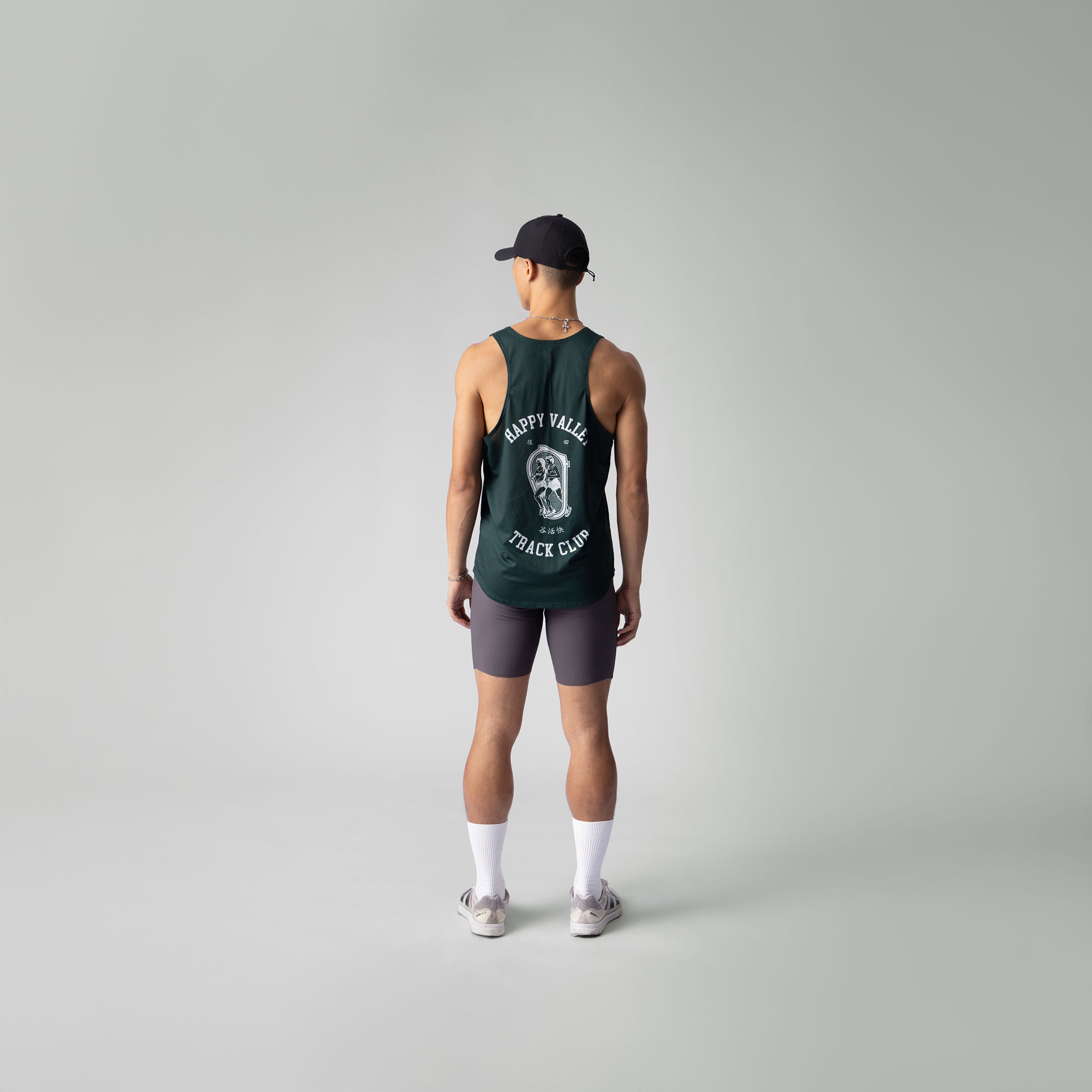 Happy Valley Green Singlet