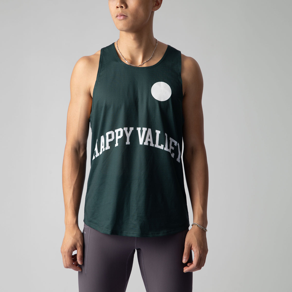 Happy Valley Green Singlet