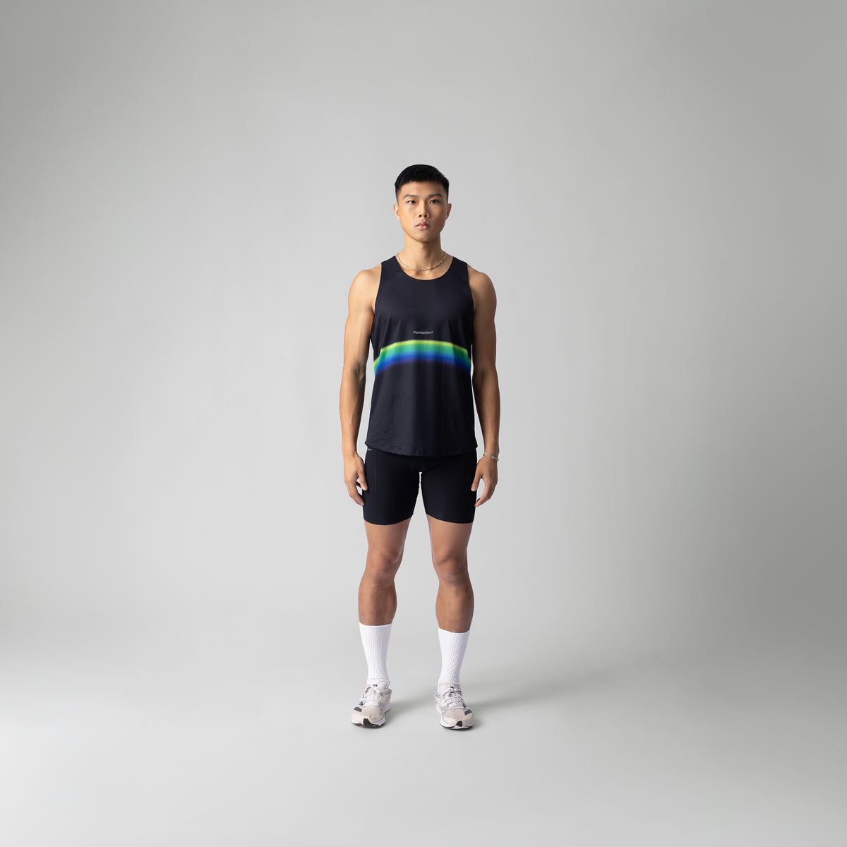 Dark rainbow Singlet