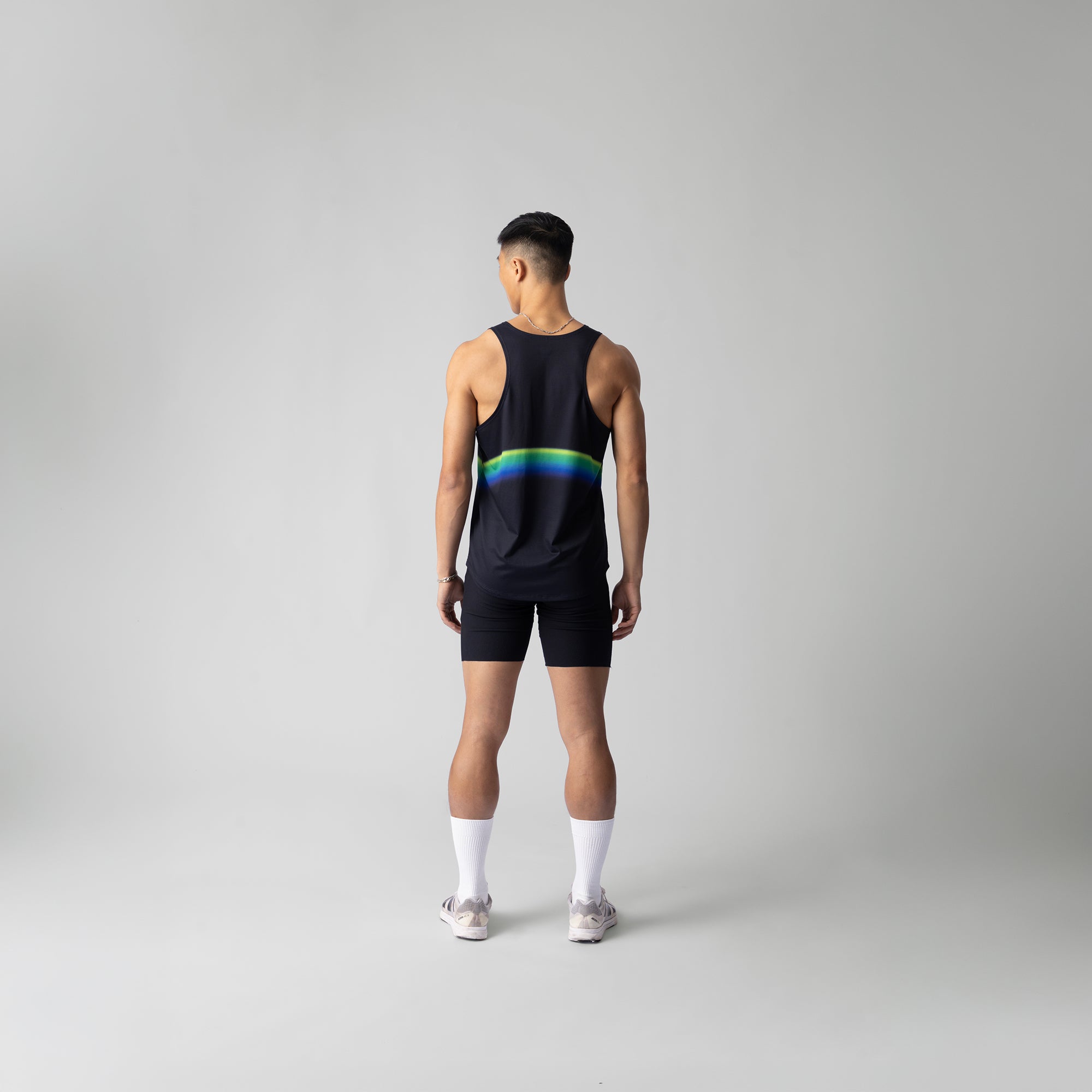 Dark rainbow Singlet