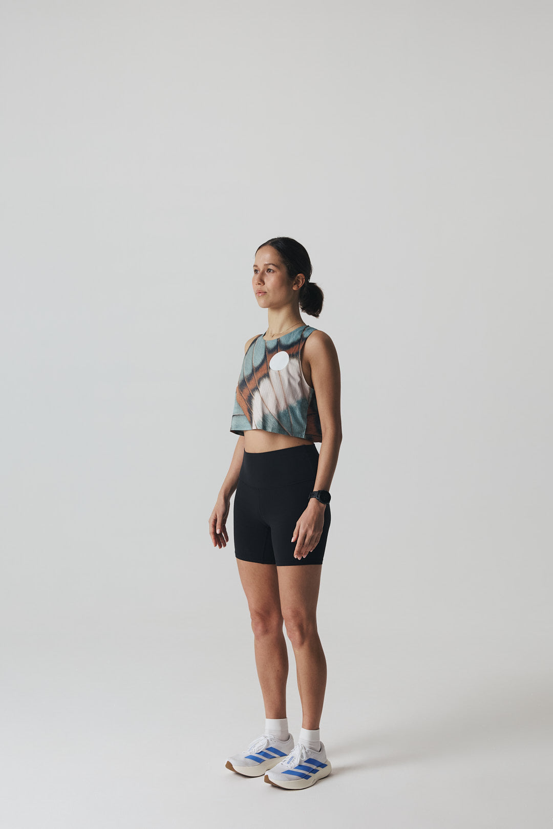 Butterfly Crop Singlet