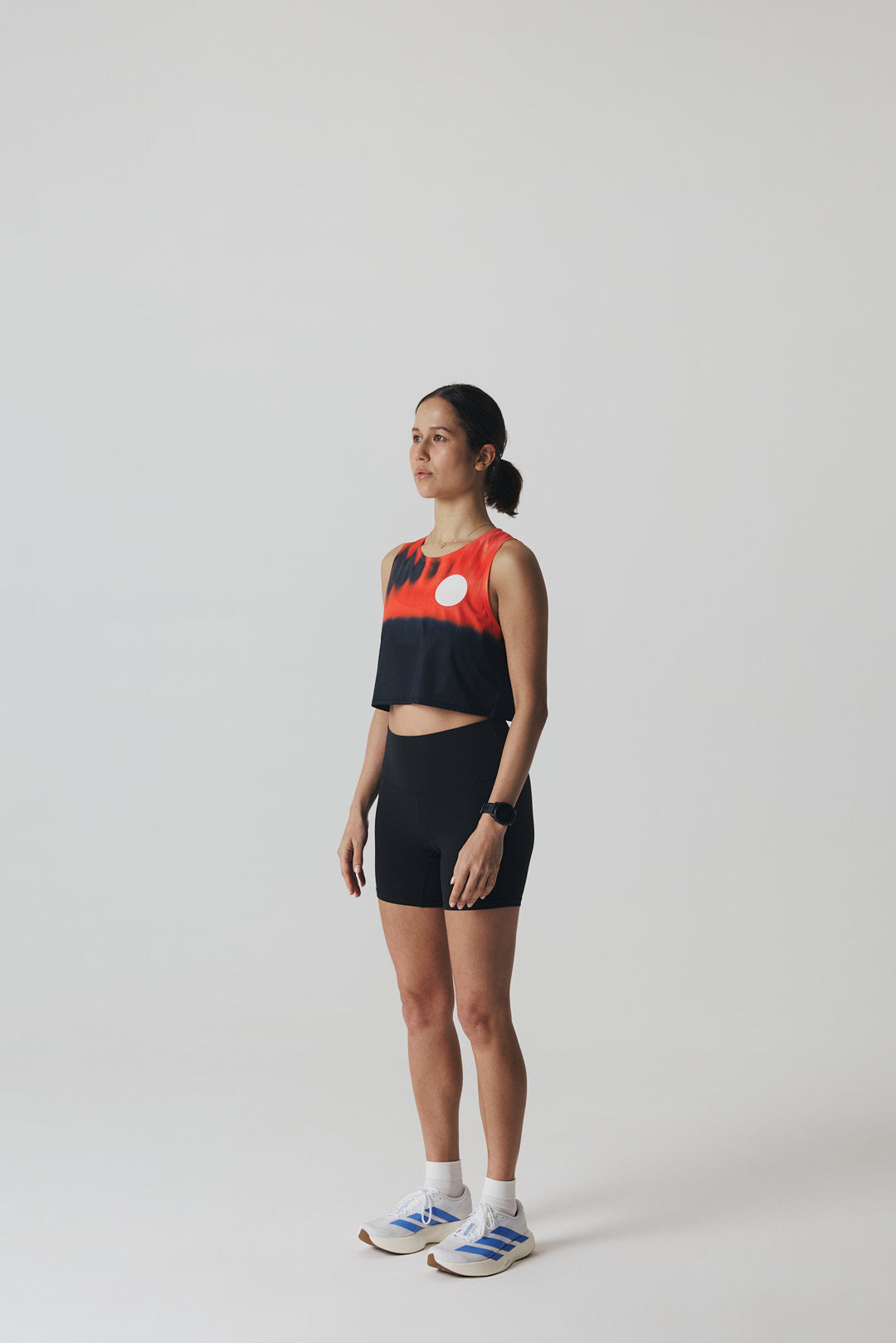 Red Glass Crop Singlet