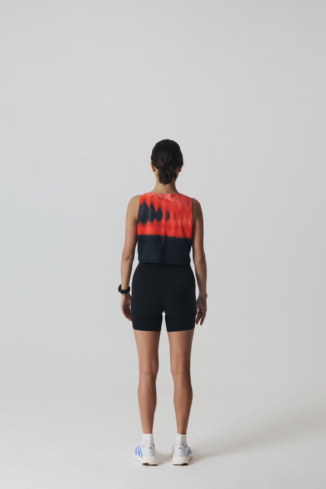Red Glass Crop Singlet