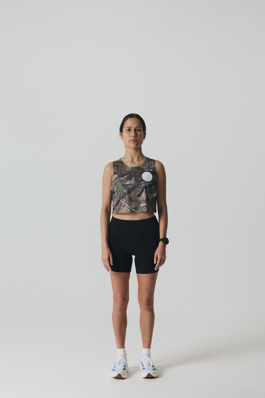 Real Tree Crop Singlet