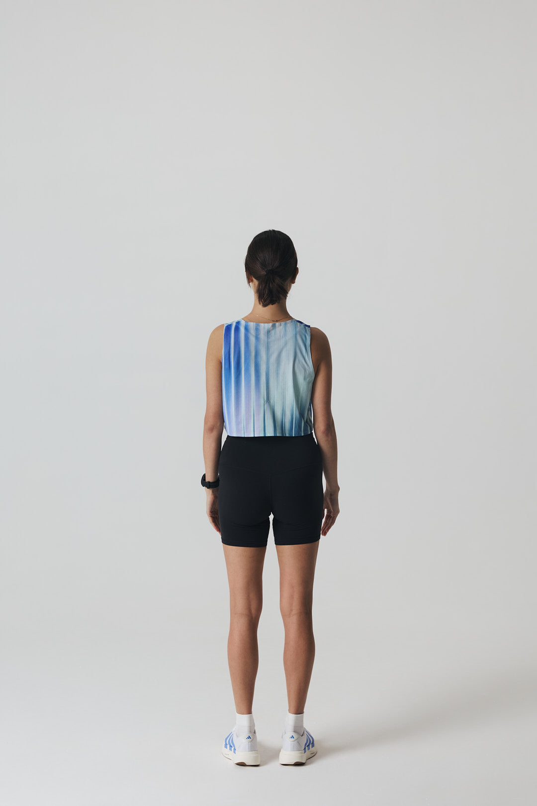 Purple Glass Crop Singlet