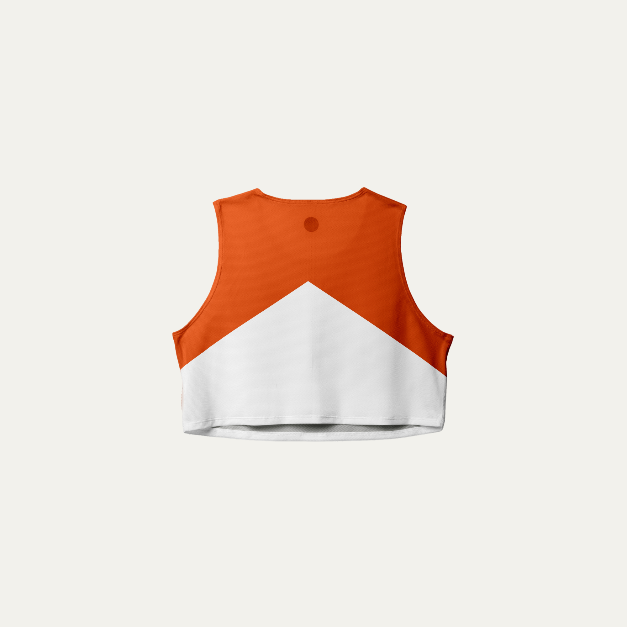 Marathon Red Crop Singlet
