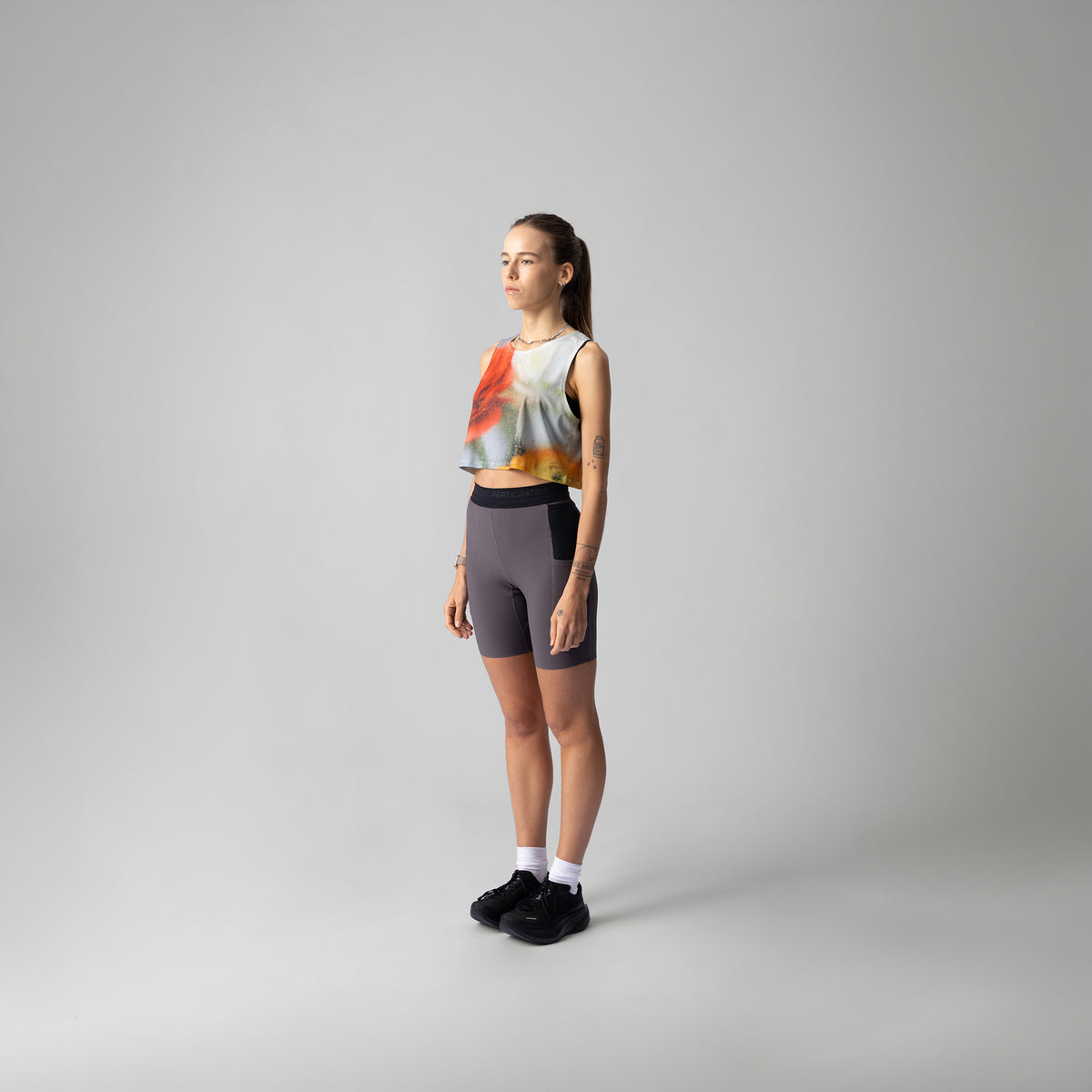 Frosted Glass Crop Singlet