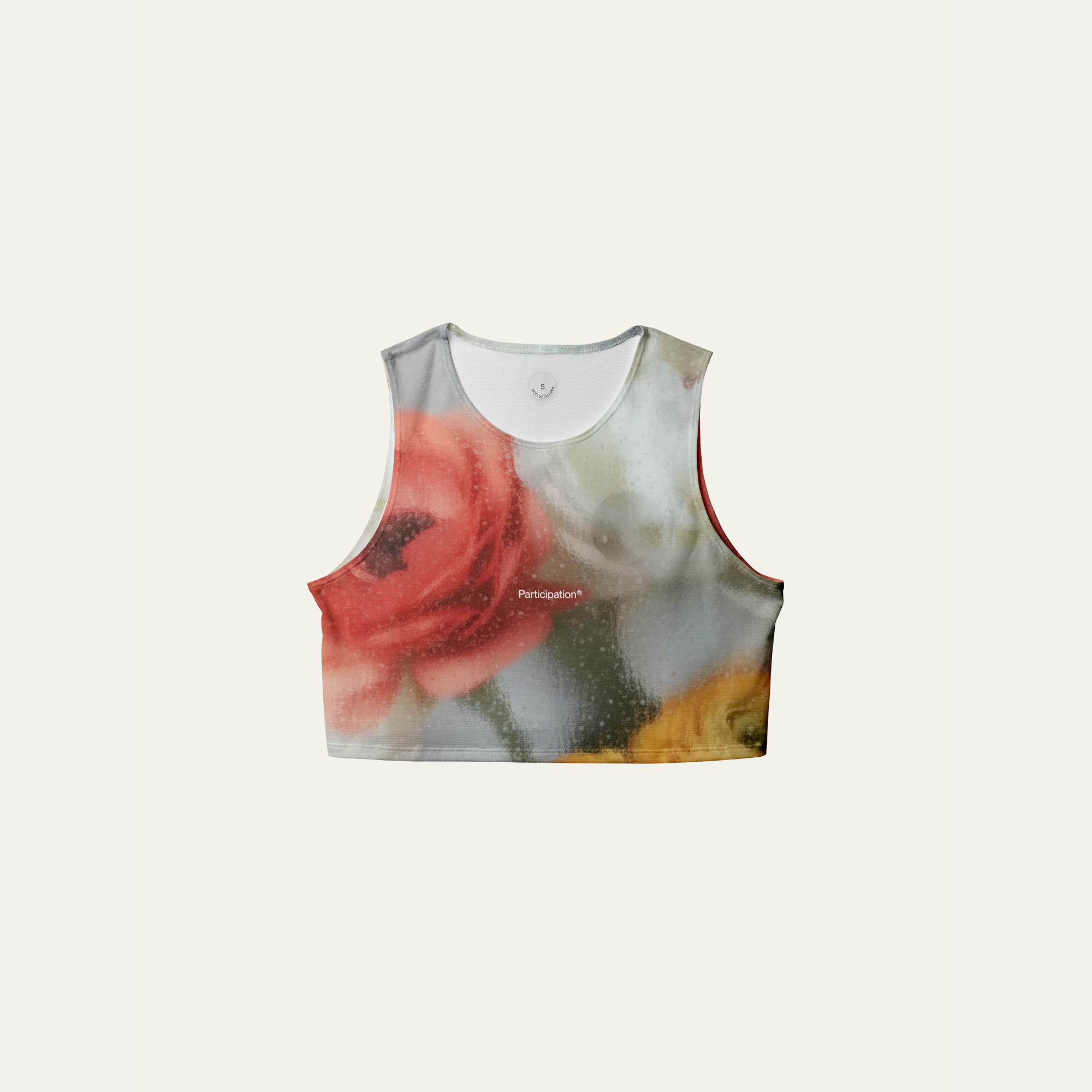 Frosted Glass Crop Singlet