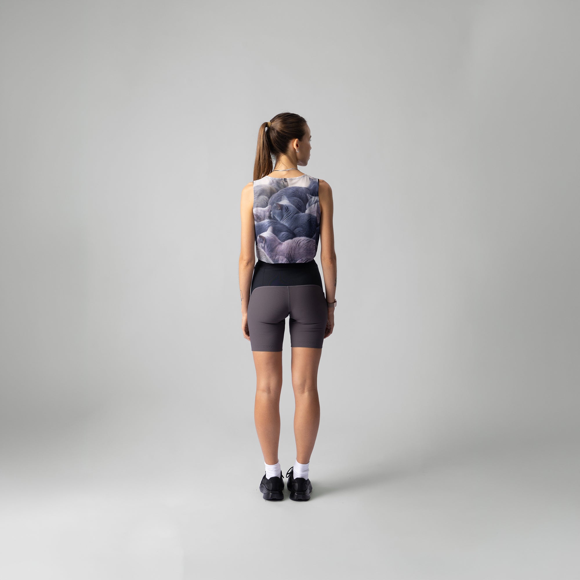 British Shorthair Crop Singlet
