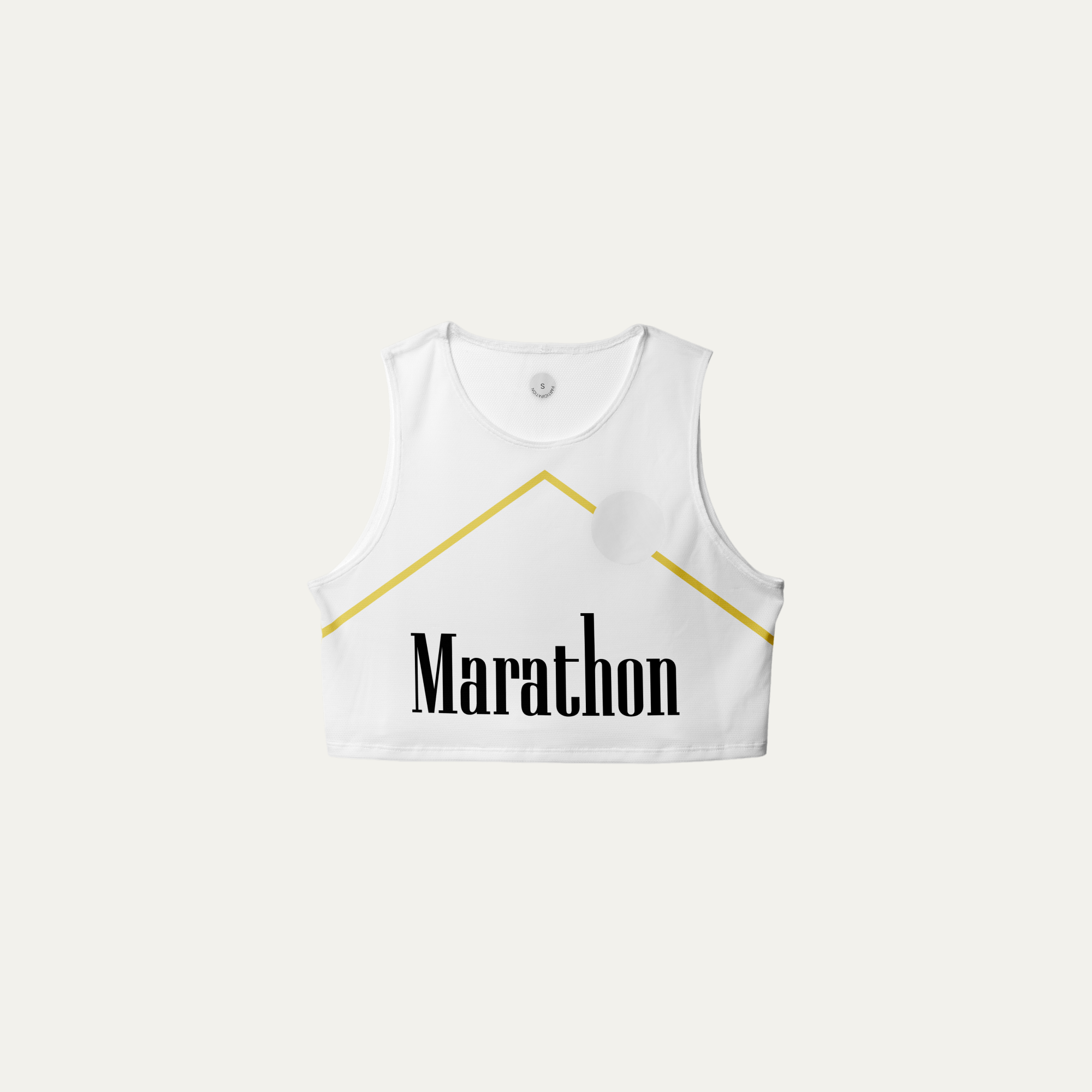 Marathon Light Crop Singlet