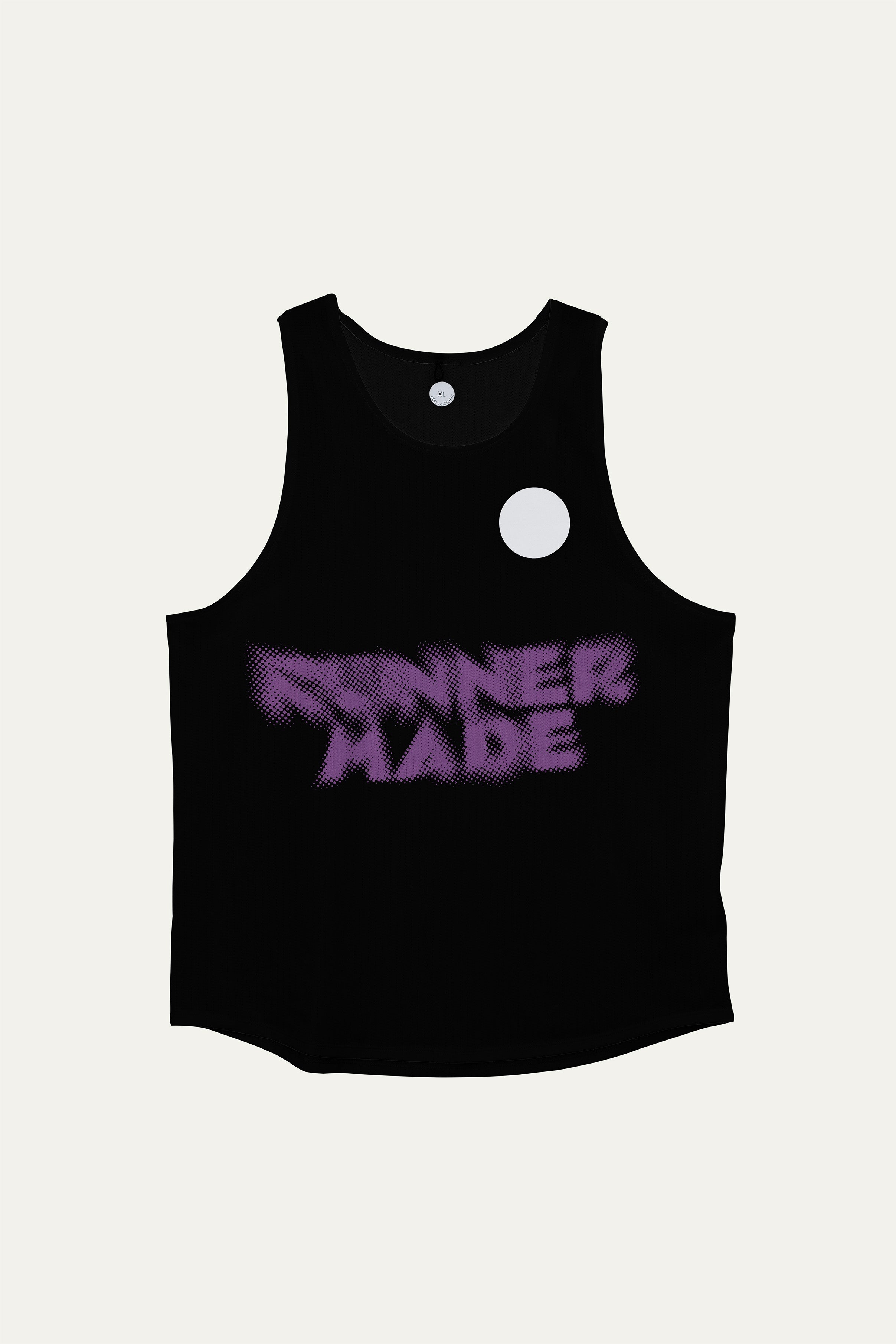 Runner Made Singlet (Black)