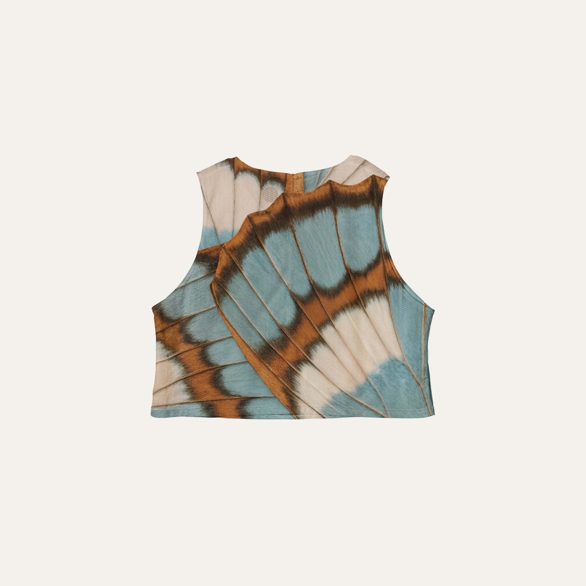 Butterfly Crop Singlet
