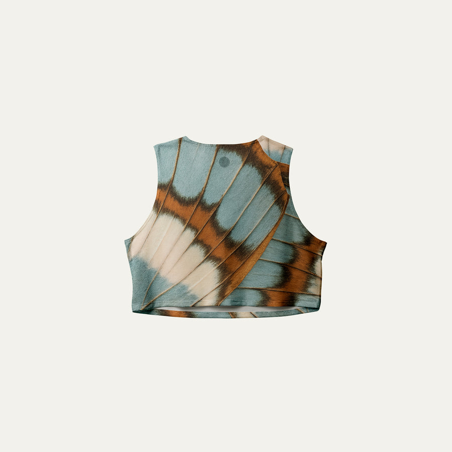 Butterfly Crop Singlet V2