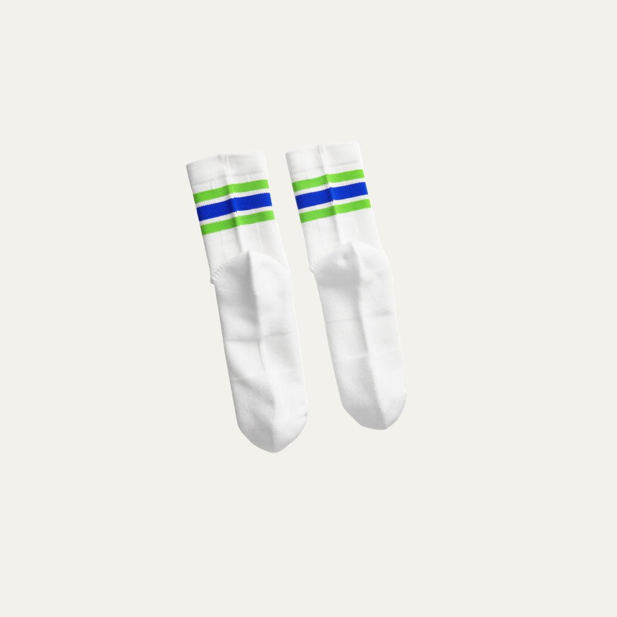 Blue in green Running Socks