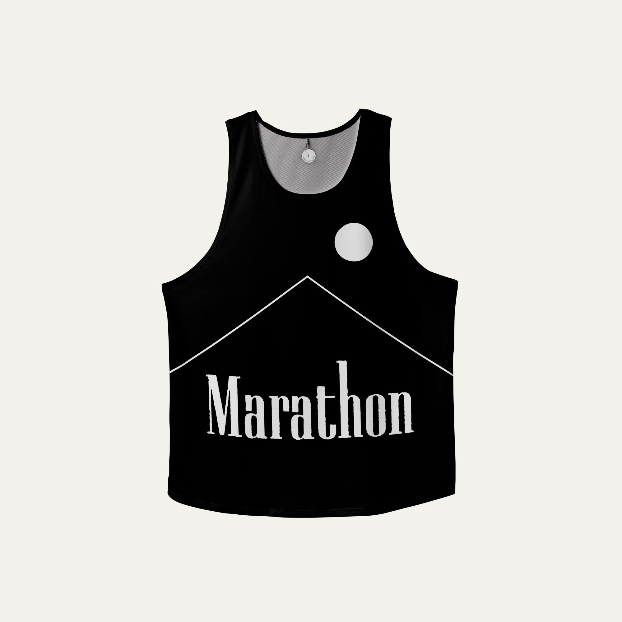 Marathon Black Singlet