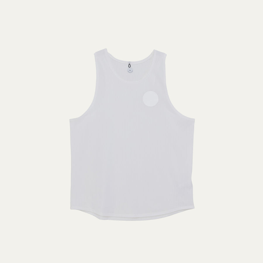 Running Singlet in White