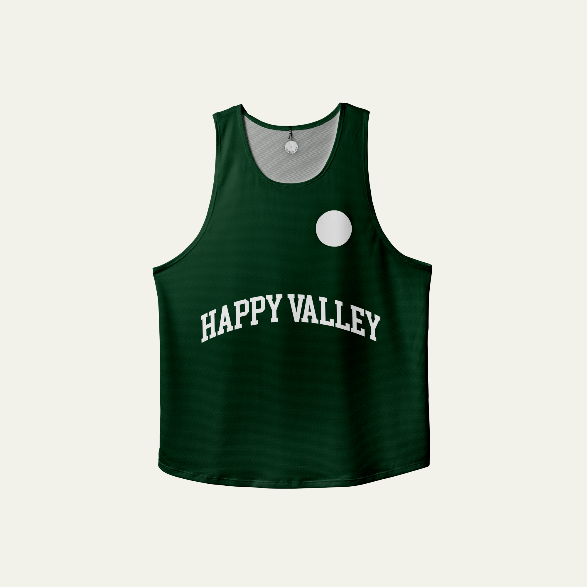 Happy Valley Green Singlet