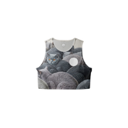British Shorthair Crop Singlet