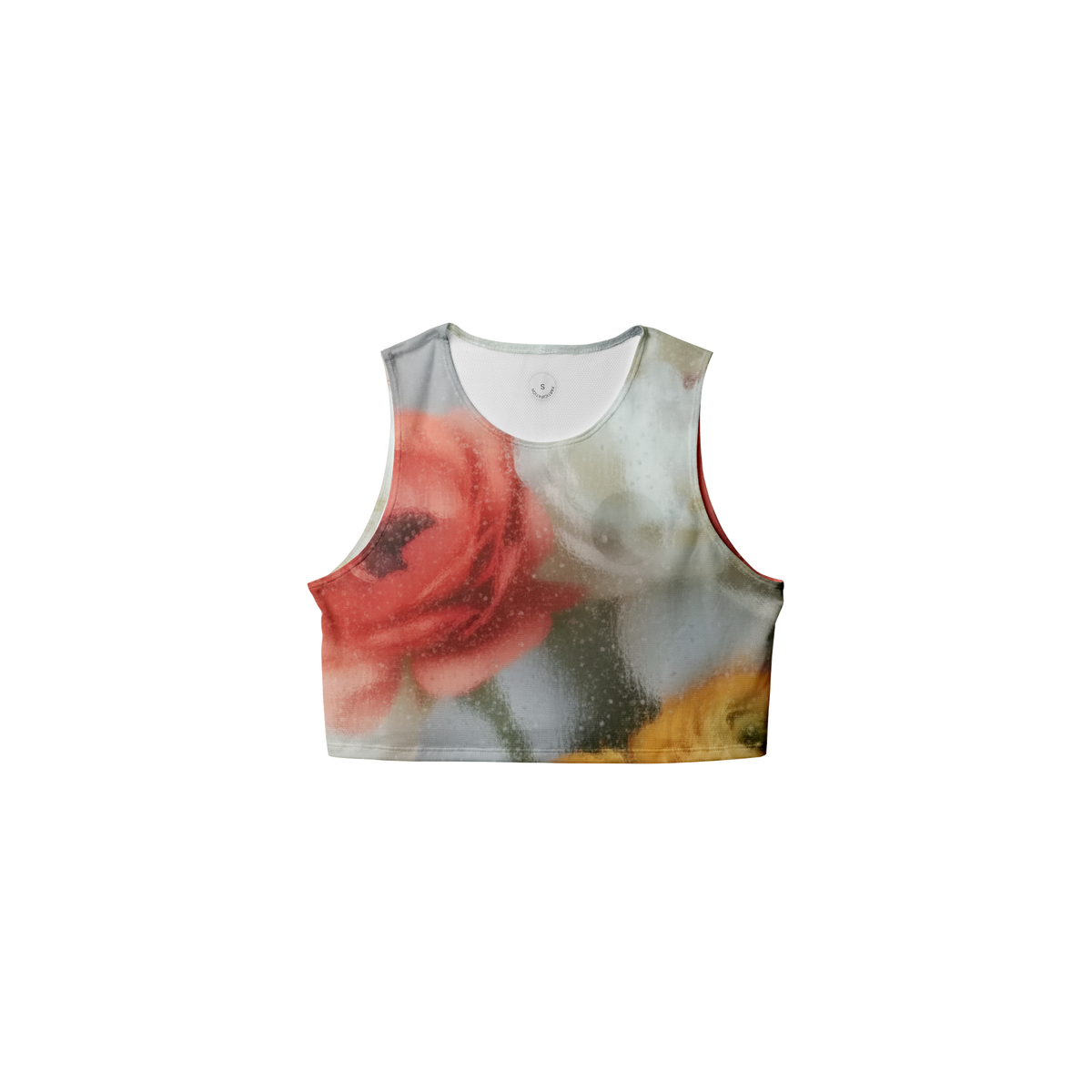 Frosted Glass Crop Singlet