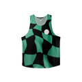 Green Checker Singlet