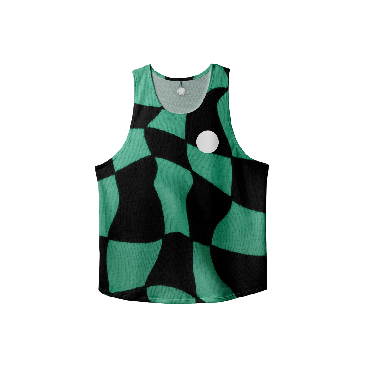Green Checker Singlet