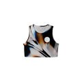 White Glass Crop Singlet